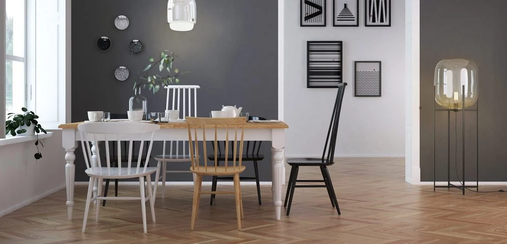 Eiken tafels voor eetkamer of woonkamer in Provençaalse stijl